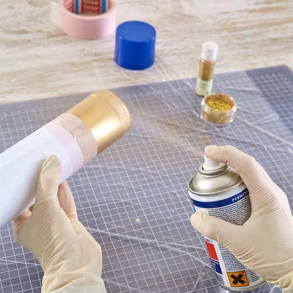 TESA Aerosol Spraylim til Tekstiler, Styrofoam, Læder - Permanent 300ml