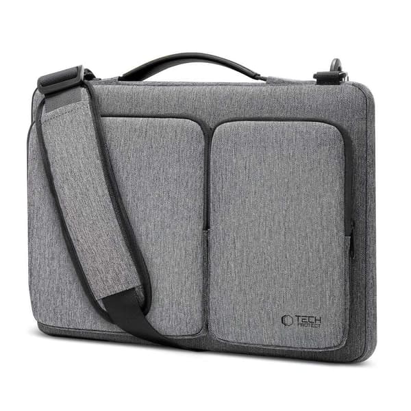 Laptopväska etui skydd Defender Bag 15-16'' - grå