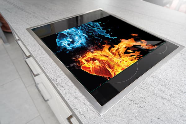 GLAS SKÆREBRÆT 45x52 FIRE