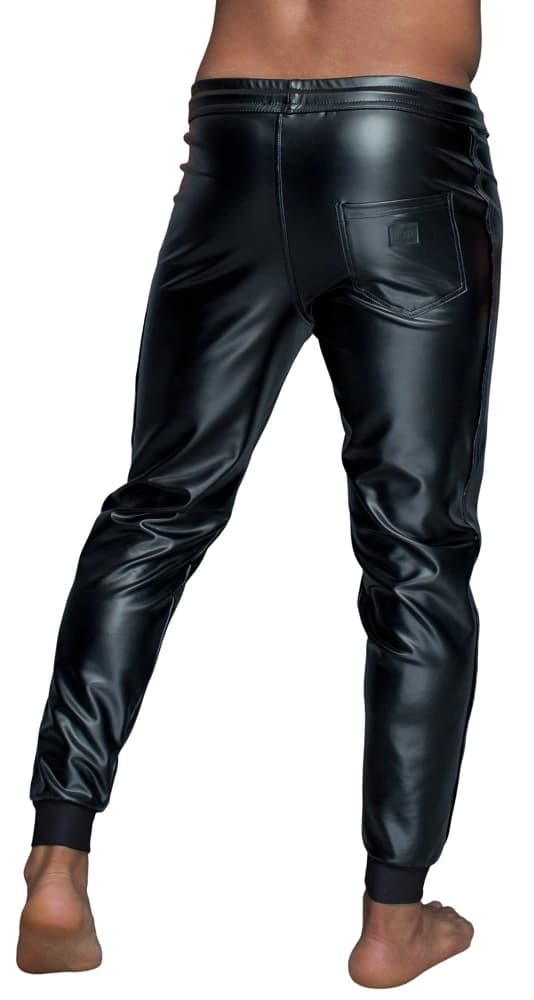 Noir Mat Sort Herrejogger 2XL