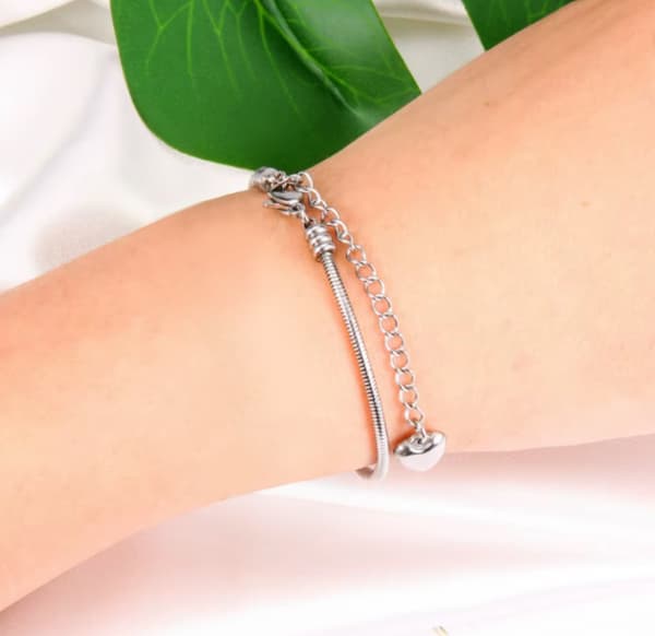 Pandora Modular Heart Base Armbånd Trusky Armbånd