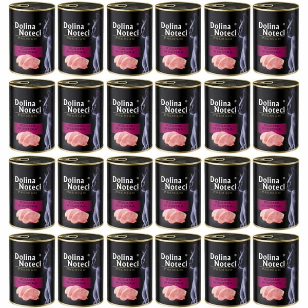 DOLINA NOTECI Premium Rig på Kalkun - vådfoder til katte - 24x400g