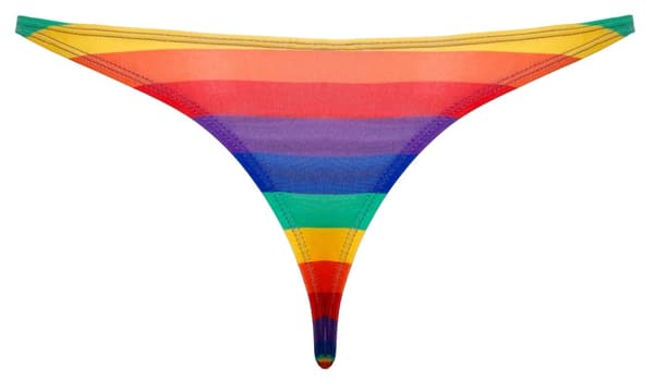 Svenjoyment Herre Regnbue Thong L