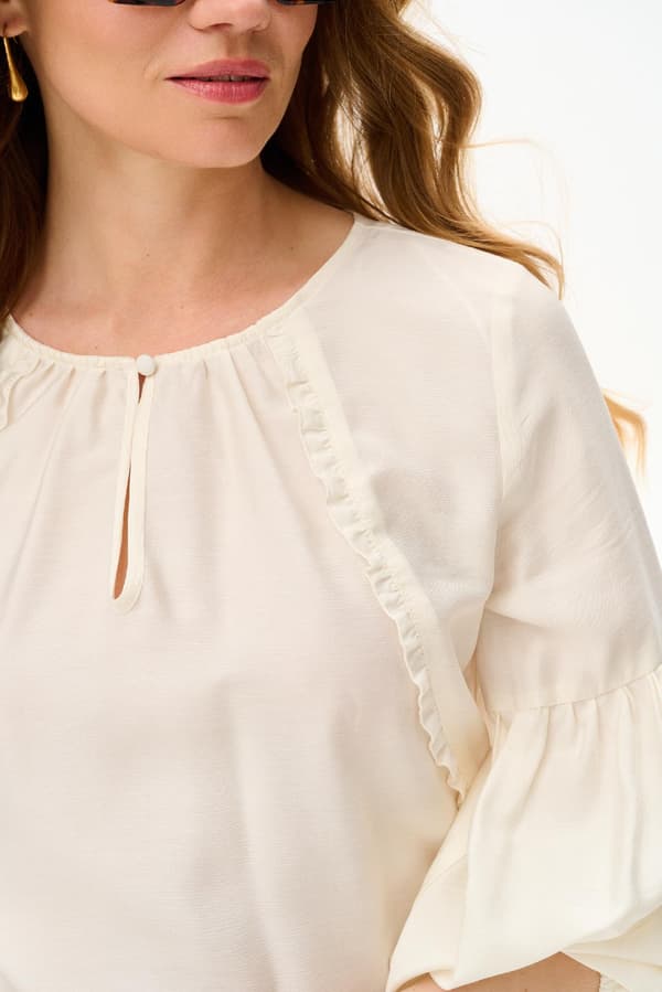 Ata Damebluse Ecru Ata Damebluse Ecru 38
