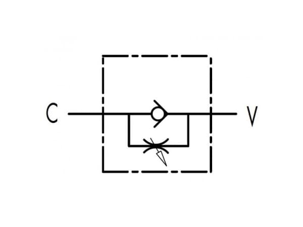 Strypventil VRFU/STU BSP 1/2"