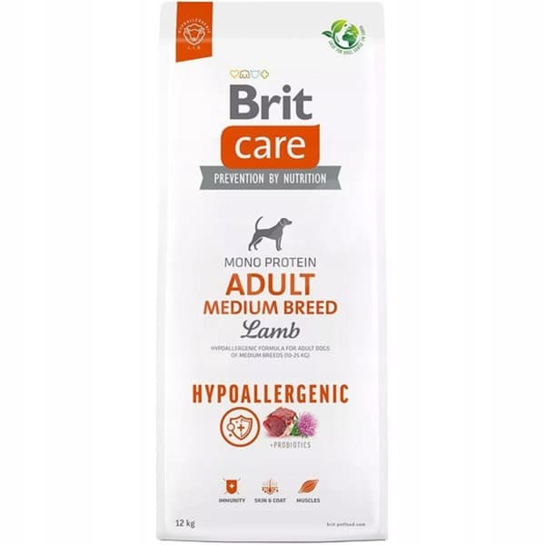 Brit Care Hypoallergeniskt Torrfoder för Hundar 12 kg Lamm