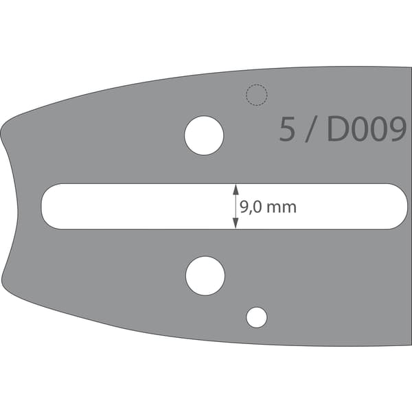 Granitføring 40 cm 3/8 tommer 1,5 mm 168SFHD009
