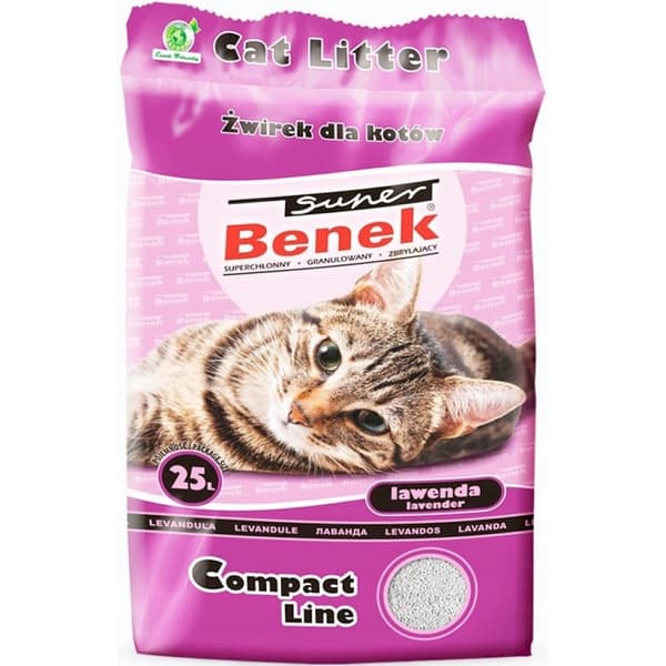 Super Benek Compact Lavendel 25L Aktiv