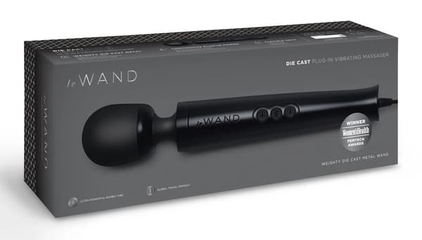 Le Wand Lille Klitorismassager Støbt Plugin Sort