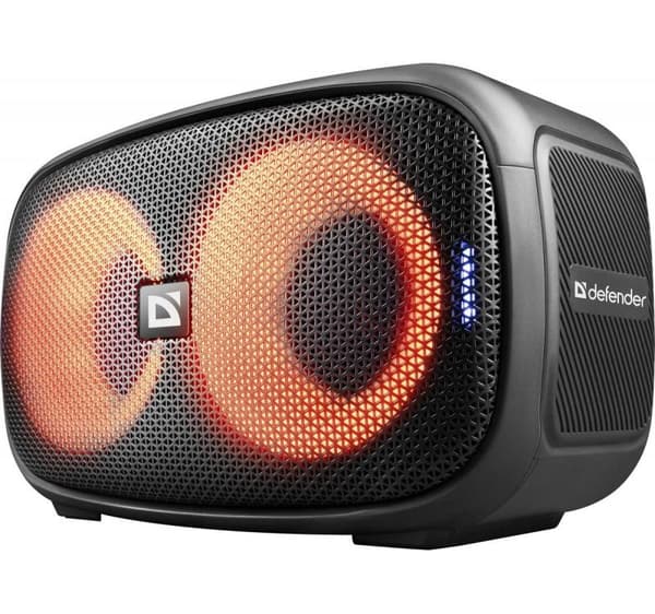 Defender Q5 Bluetooth-kaiutin 20W BT/FM/TF/USB/AUX/TWS/LED/IPX5