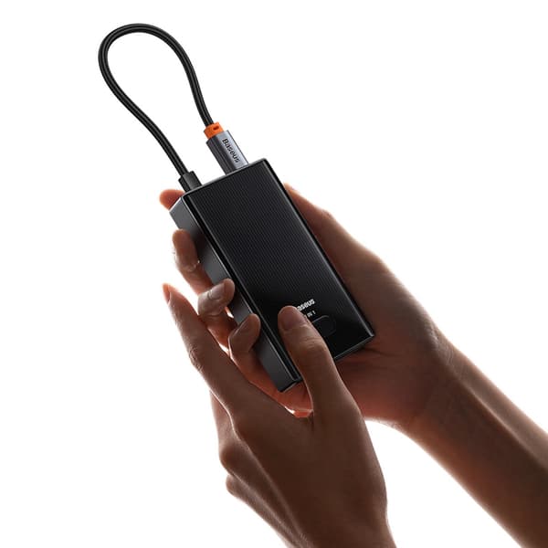 Keskitinjakaja USB-C - 4x USB-A - harmaa