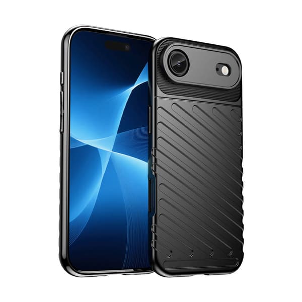 iPhone 17 Air Thunder -suojakuori - musta