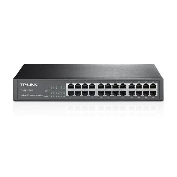 TP-Link TL-SF1024D 24x10/100 ohanterad switch