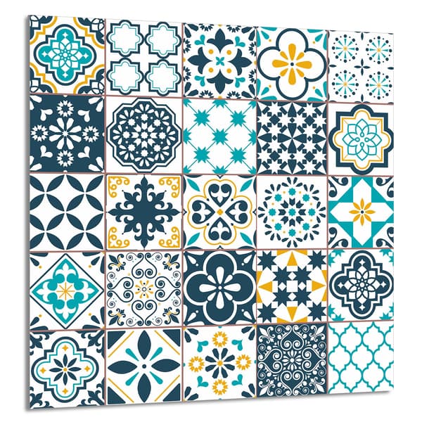 KEITTIÖN LASIPANEELI 60x65 Mosaiikki