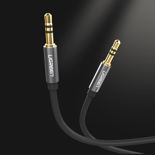 AV119 mini-jack 3,5 mm lydkabel 5 m - sort
