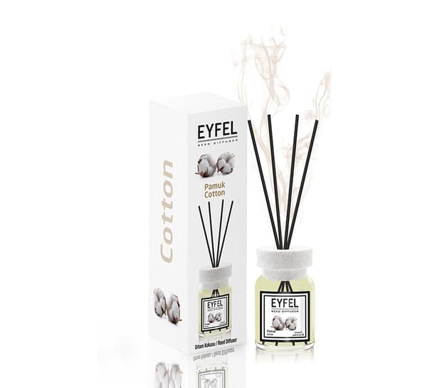 EYFEL Duftdiffuser med pinde - Bomuld 120 ml