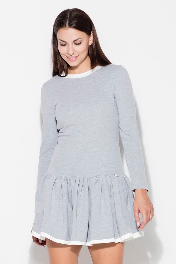 Klänning K266 Grå XL