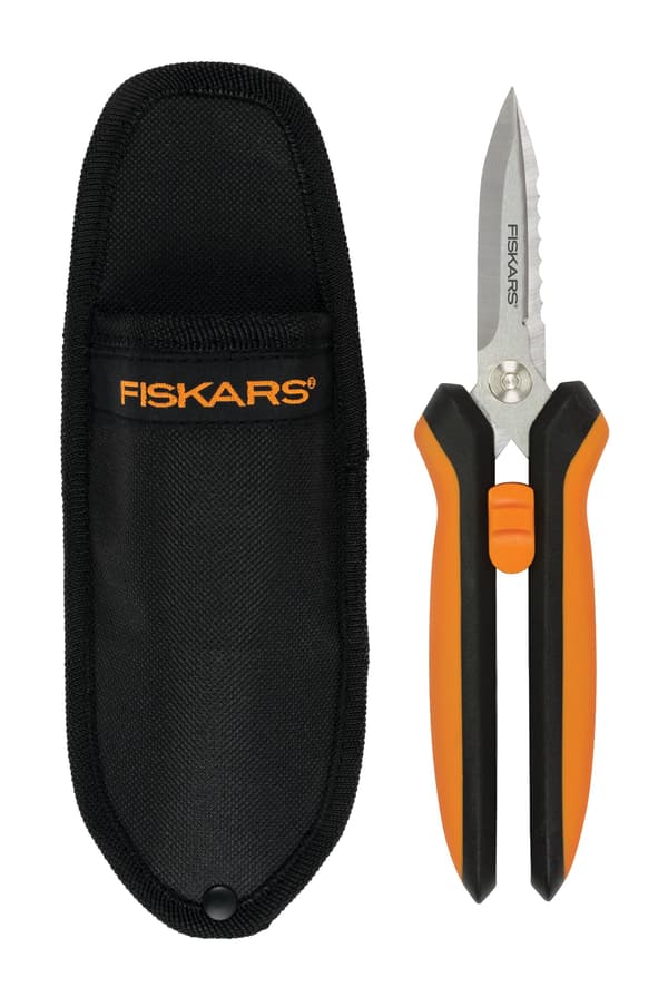 Fiskars solid multifunktionell tandad sax för tråd och snöre