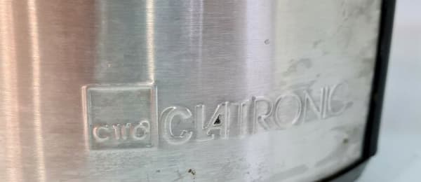 Clatronic AE 3532 juicer, rustfrit stål, 1000 W, 2 l