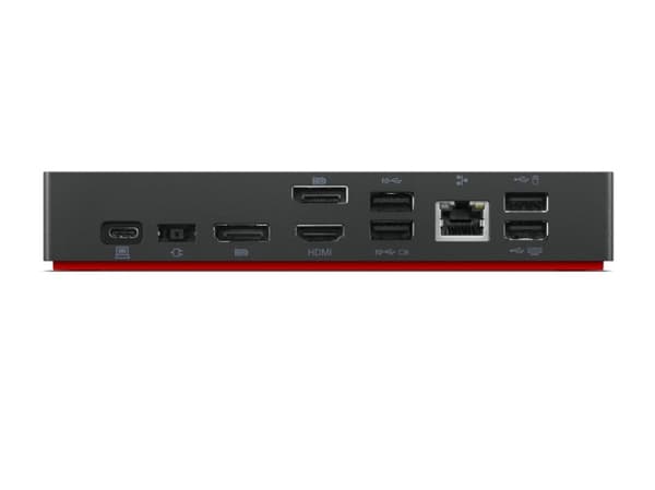 Lenovo ThinkPad Universal USB-C Dock (40AY0090EU) Dockningsstation, Svart