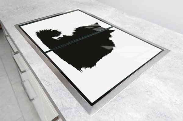GLASSKYDDSPLÅT FÖR KÖK 2x35x52 KAT