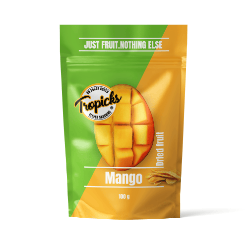 Tropicks Tørret mango 100 g