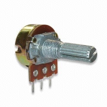ROTERENDE POTENTIOMETER 20KB L15MM LINEÆR