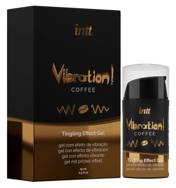 INTT Kaffevibrerande Gel med stickande effekt 15 ml