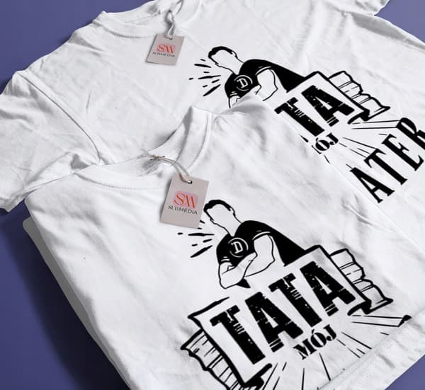 FARS DAG GAVE T-SHIRT TIL FAR FAR MIN HELT SUPERHELT