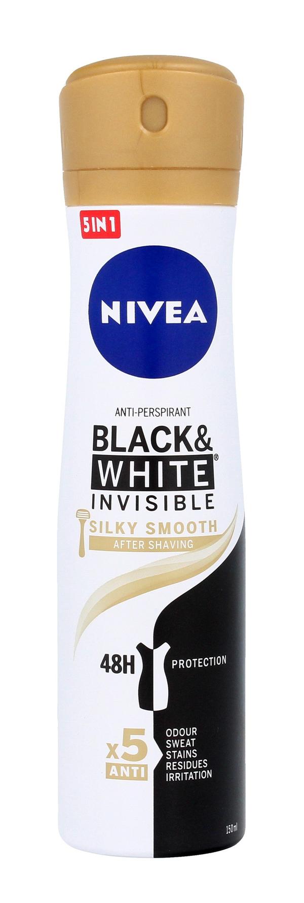 Nivea Deodorant INVISIBLE SILKY SMOOTH damespray 150 ml
