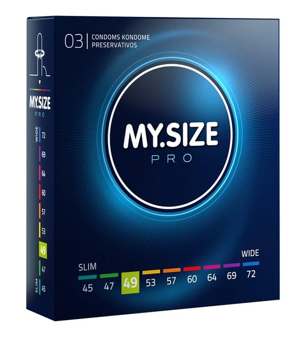 MYSIZE PRO Kondomer 49 mm 3 st