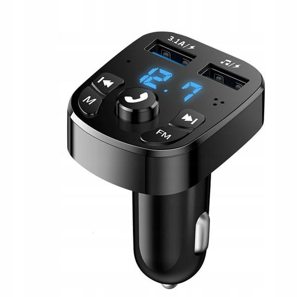 FM-SENDER BLUETOOTH USB-OPLADER 3.1A QC 3.0 Koanni