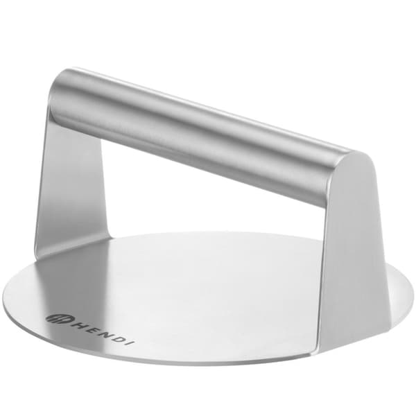 Manuel burgerpress stål diameter 160x78 mm