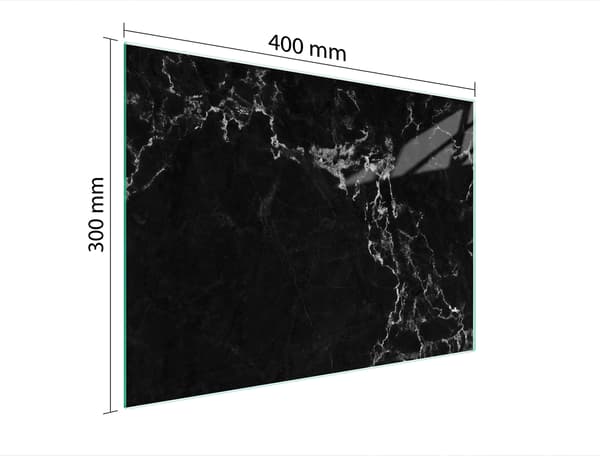 GLASSKÆREBRÆT 40x30 MARMOR