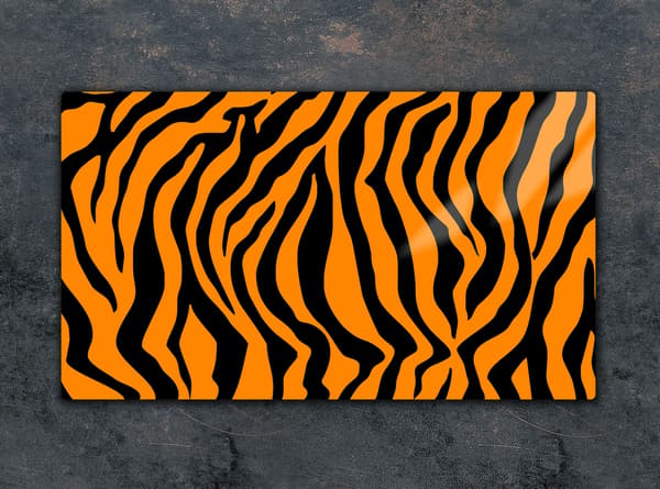 GLAS SKÄRBRÄDA 52x30 TIGER