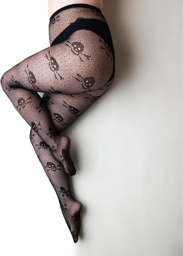 Kixies Skull Tights D