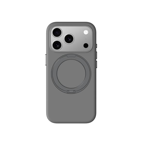 Cloudie iPhone 17 Pro cover med stativ - grå