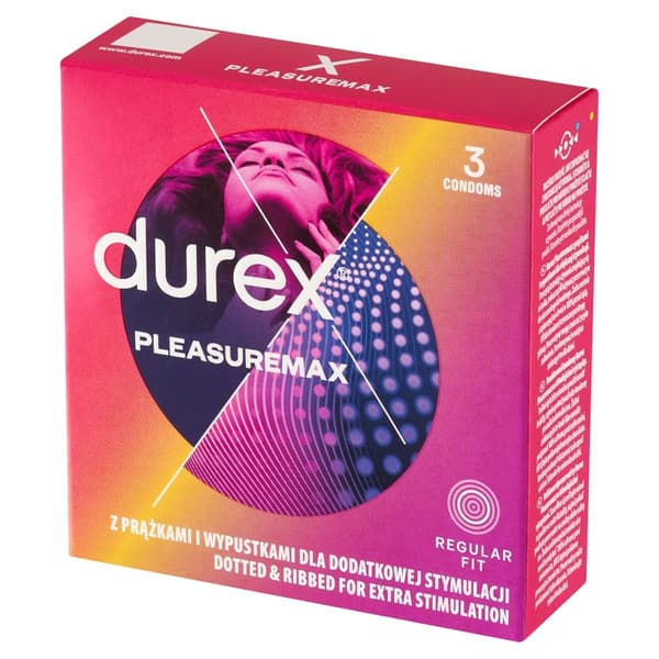 DUREX KONSERVERING 3 stk. PLEAUSERMAX