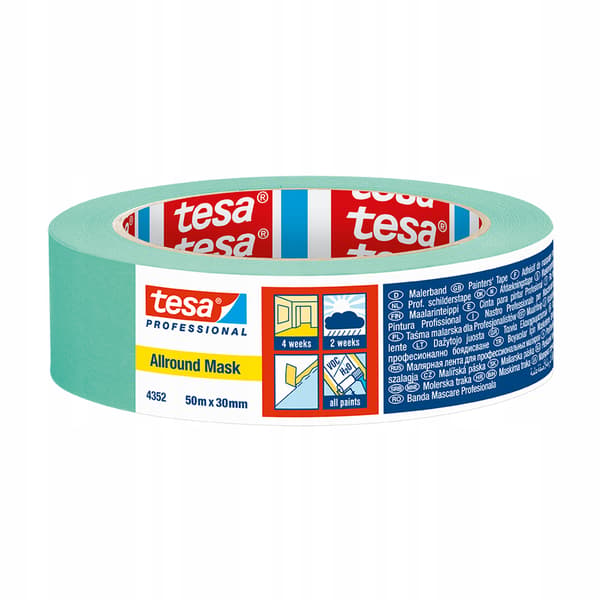 Tesa maskeringstejp 50 m x 30 mm 4 veckor