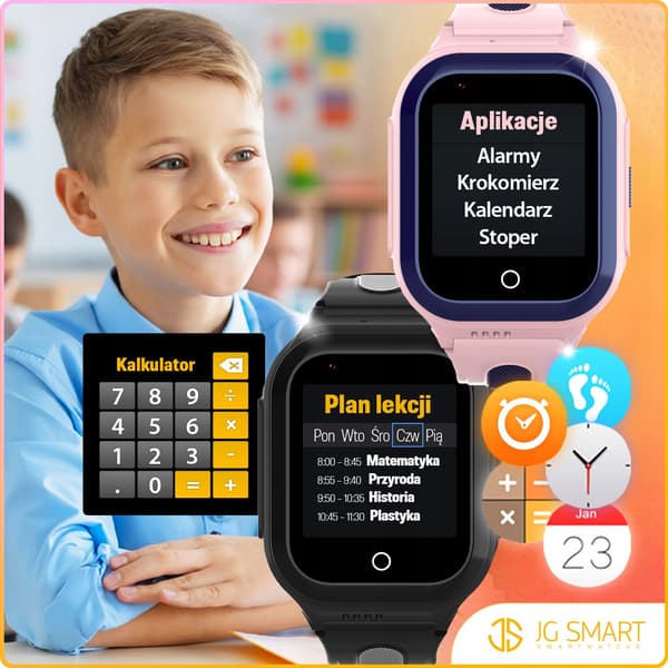 SMARTKLOCKA KOSMO - SVART