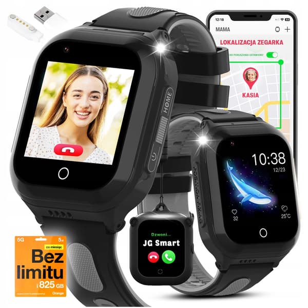 SMARTWATCH KOSMO - SORT