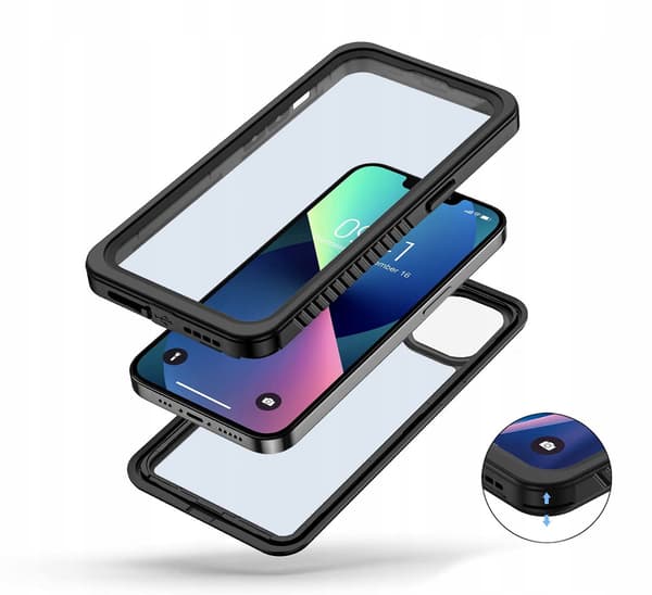 EXO 360° ARMOR ETUI TIL APPLE IPHONE 15