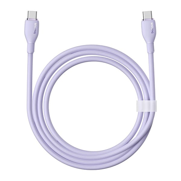Pudding USB-C 100W 2m-kabel – Lila