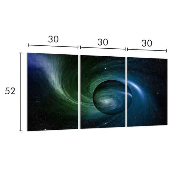 Lasinen suojalevy liedelle 3x30x52