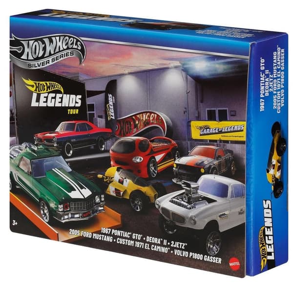 Hot Wheels Legends Biler 1:64 6-pak