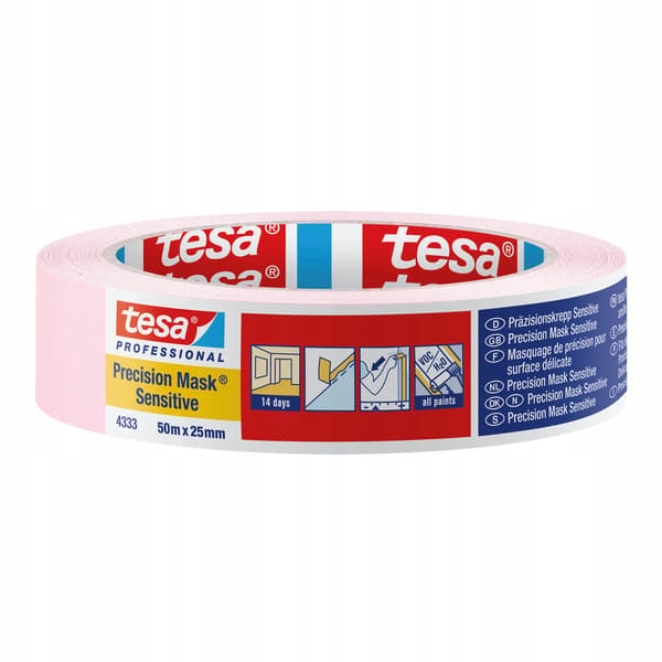 Tesa delikat malertape 50m x 25mm