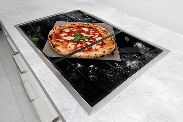 LASINEN SUOJALEVY LIEDELLE 75x52 PIZZA