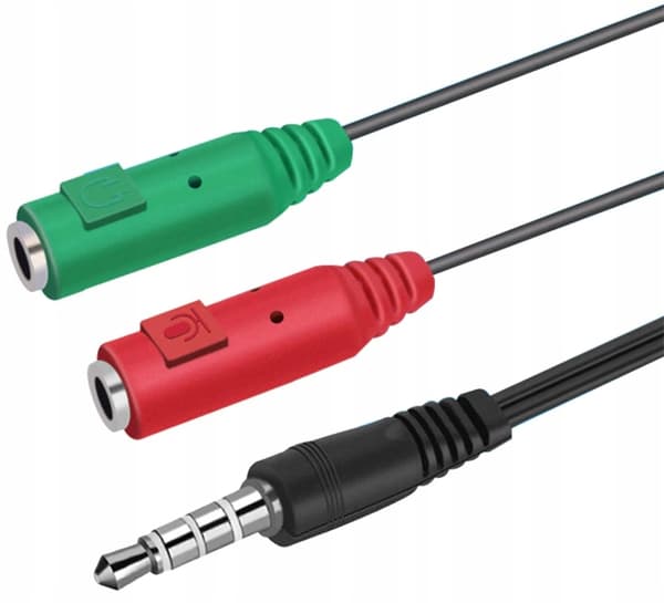 ADAPTER MINI JACK-KABEL FÖR HÖRTELEFONER