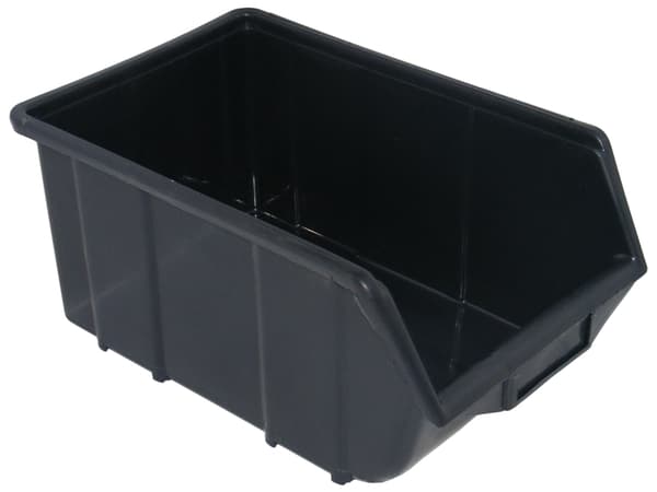 Ecobox opbevaringsbeholder, stor | Sort