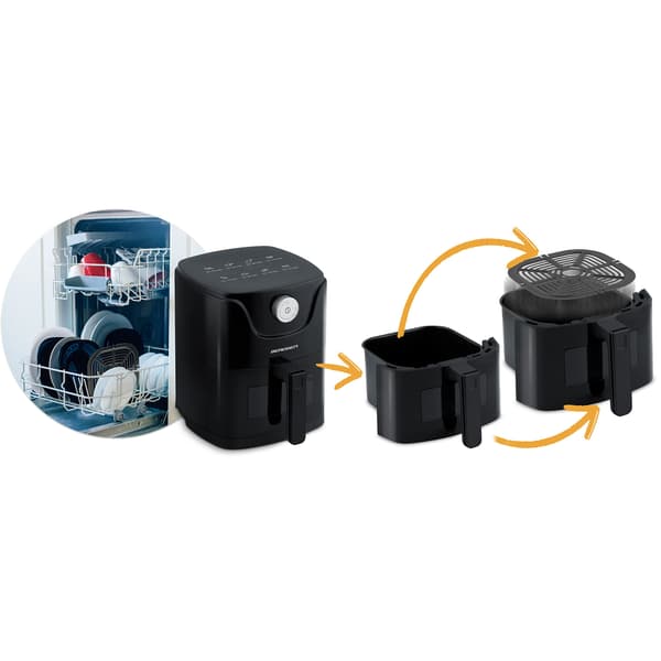Airfryer Berdsen BD-654 svart